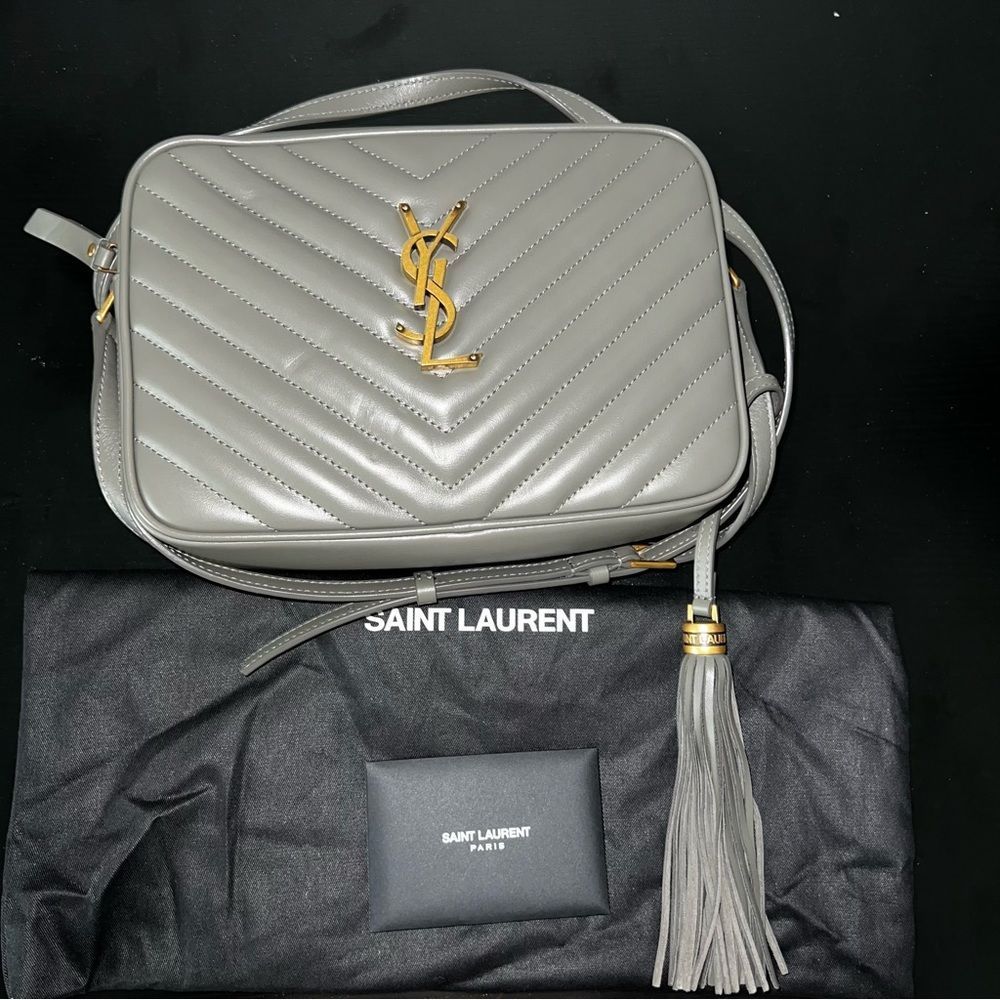YSL Monogram Matelassé Lou Camera Bag